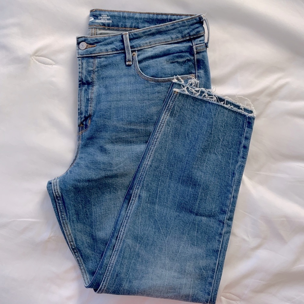 Old Navy Power Slim Straight High Rise
